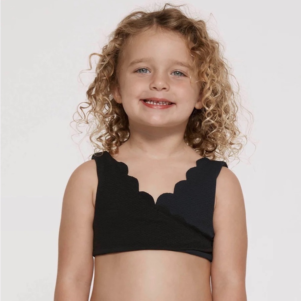 MARYSIA BUMBY CANYON POINT TOP IN BLACK/INDIGO